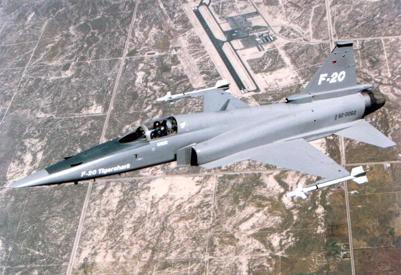 Northrop F20 Tigershark 3 A4 Photo Print
