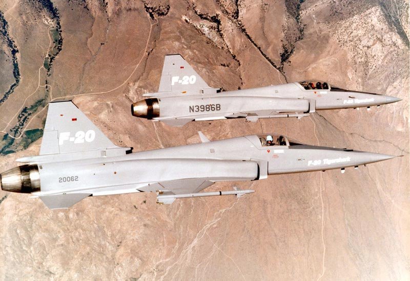 Northrop F20 Tigershark 4 A4 Photo Print