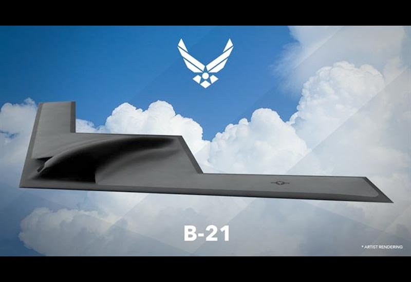Northrop Grumman B21 Stealth Bomber United States A4 Photo Print