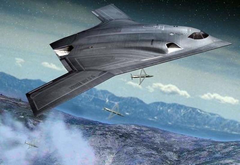 Northrop Grumman Long Range Strike Bomber 2 A4 Photo Print