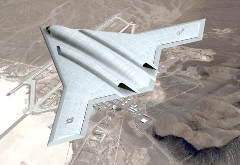 Northrop Grumman Long Range Strike Bomber A4 Photo Print