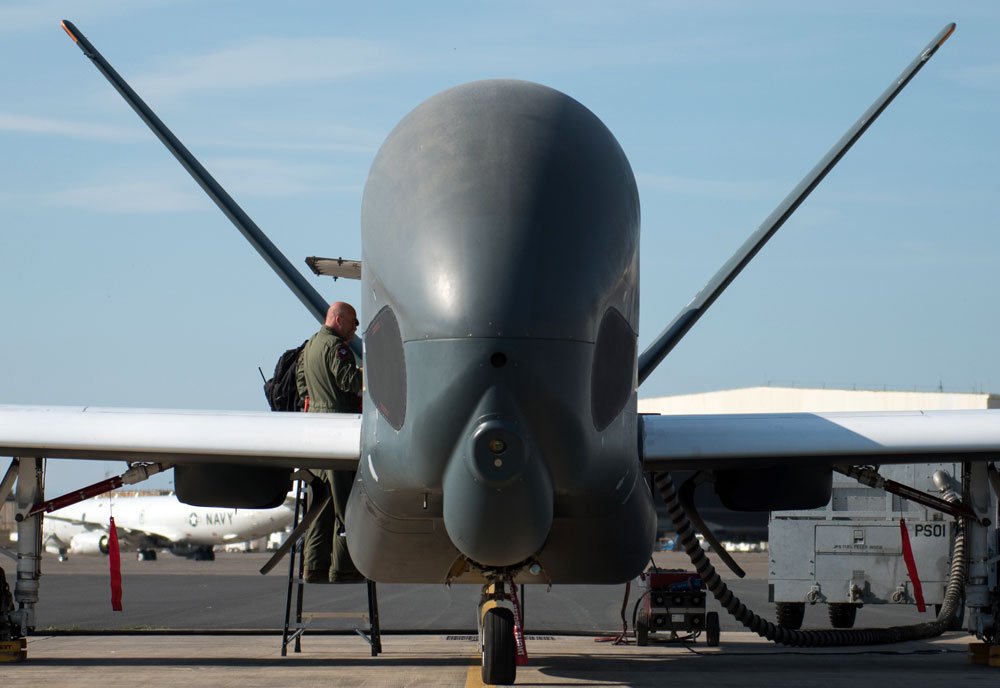 Northrop Grumman Rq4 Global Hawk High Altitude Long Endurance Uav Usa 17 A4 Photo Print