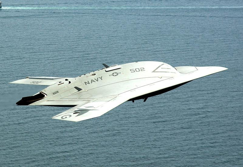 Northrop Grumman X47b Ucav 2 A4 Photo Print