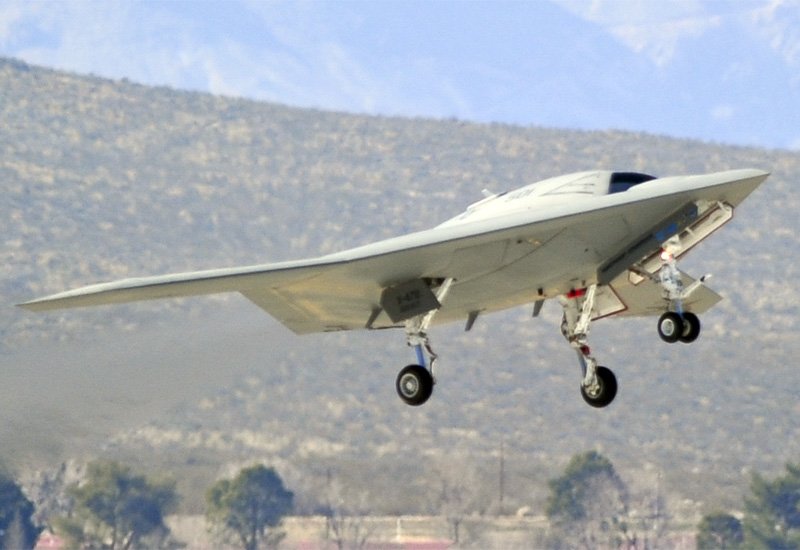 Northrop Grumman X47b Ucav 4 A4 Photo Print