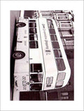 Northumberland Newcastle Bus 1950s vintage old A4 Photo Print