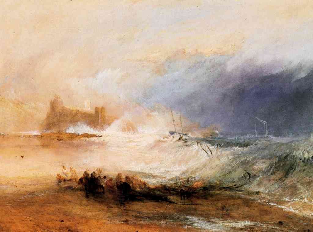 Northumberland Shore Joseph Mallord Turner A4 Photo Print