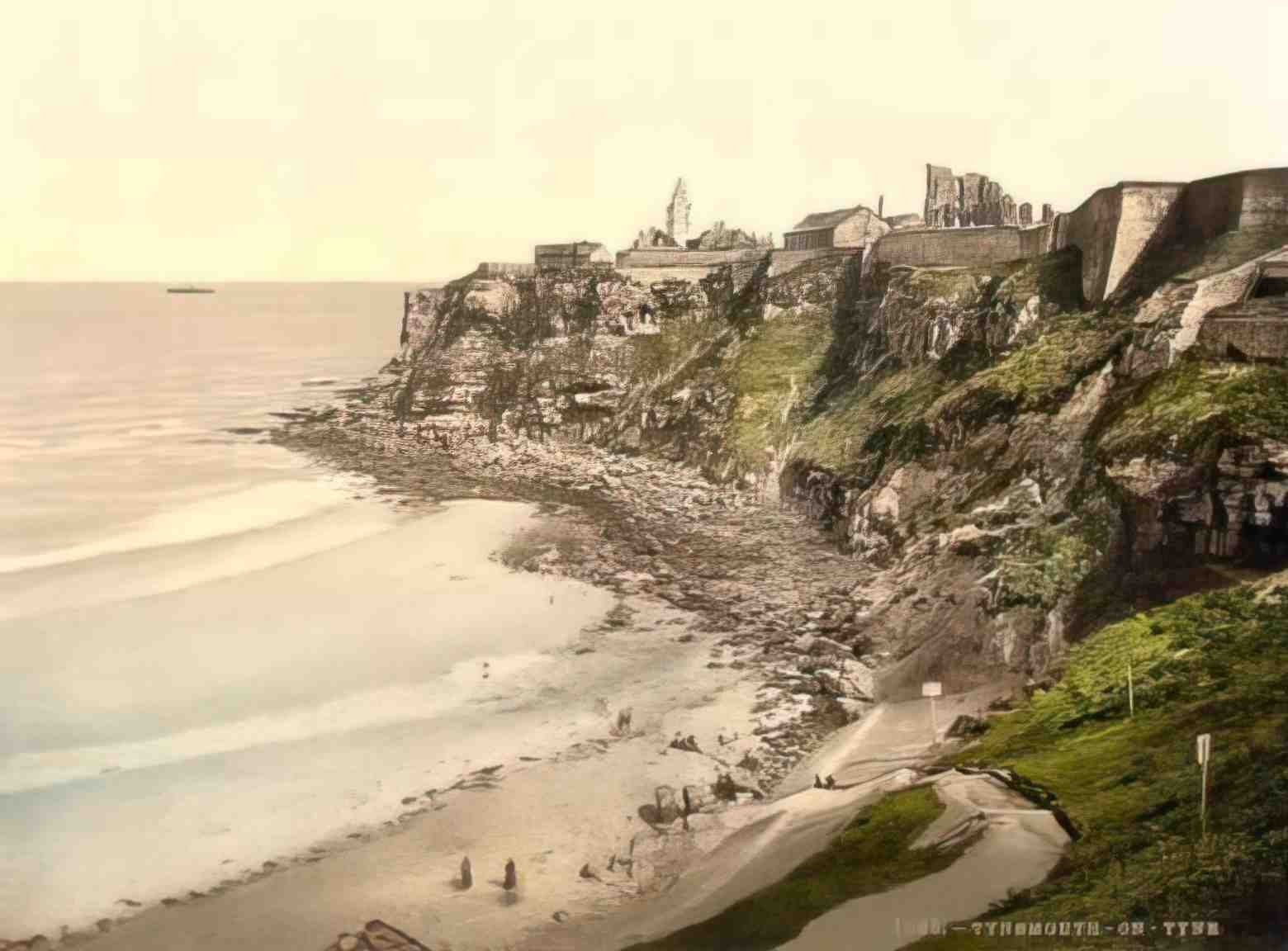 Northumberland Tynemouth on Tyne Vintage A4 Photo Print
