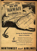 Northwest Hawaii Route Vintage Retro Advert Ads A4 Photo Print
