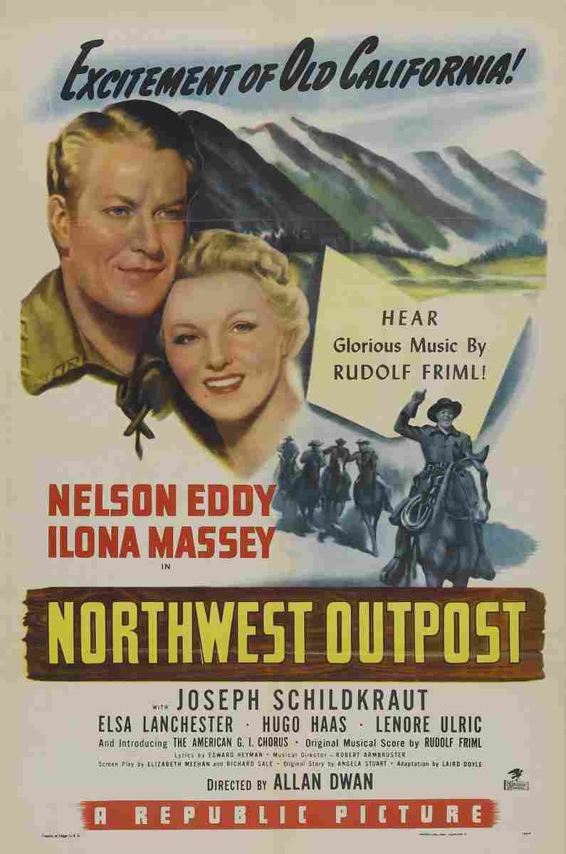 Northwest Outpost 01  film star poster A4 Photo Print