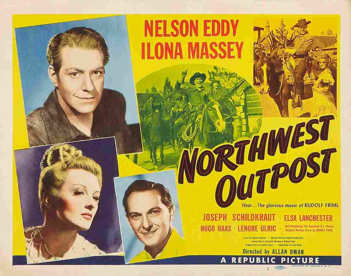 Northwest Outpost 02  film star poster A4 Photo Print