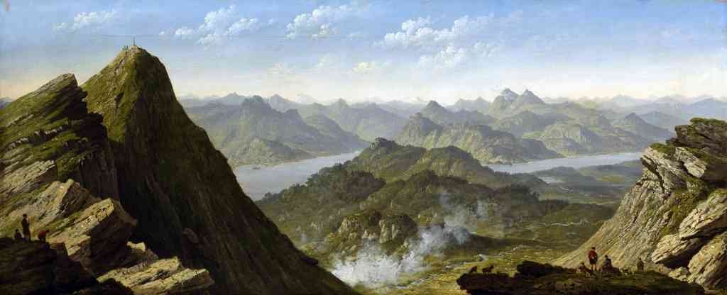 Northwest View Of Ben Lamond Knoxs A4 Photo Print