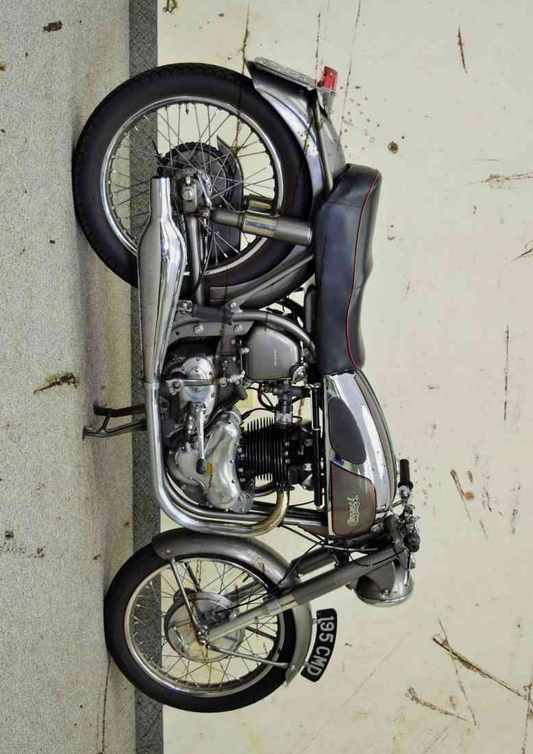 Norton Dominator 88 2 aged A4 Photo Print