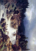 Norwegian Landscape A4 Photo Print