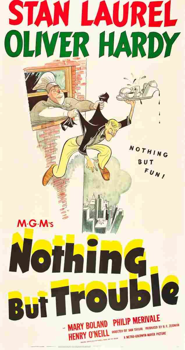 Nothing But Trouble 1944 04  film star poster A4 Photo Print