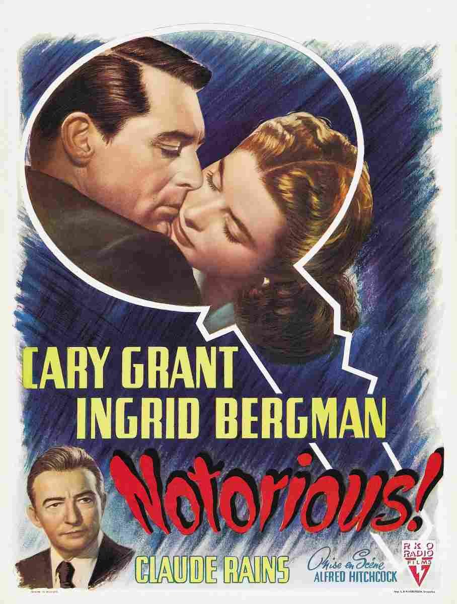 Notorious 03  film star poster A4 Photo Print