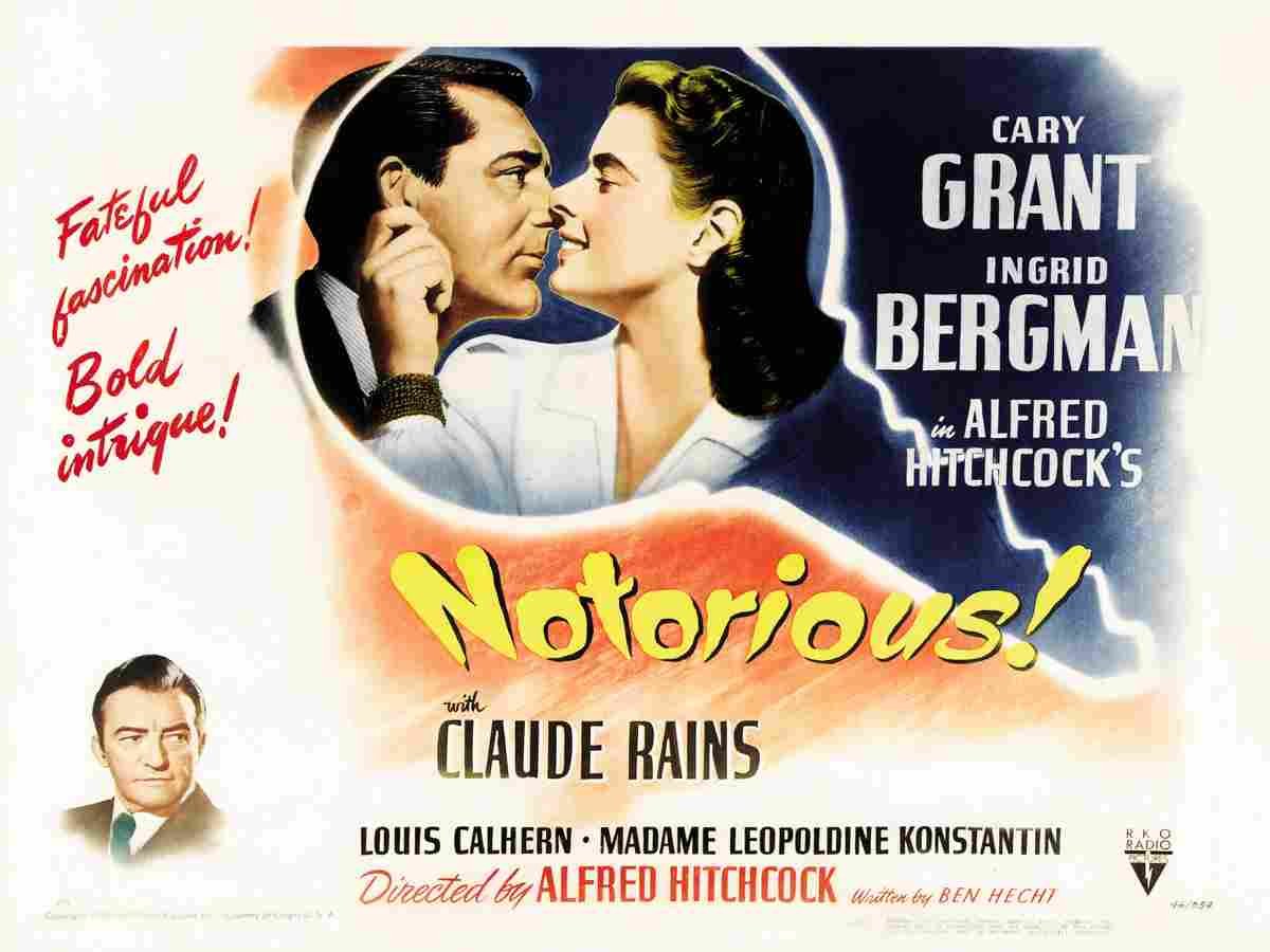 Notorious 05  film star poster A4 Photo Print