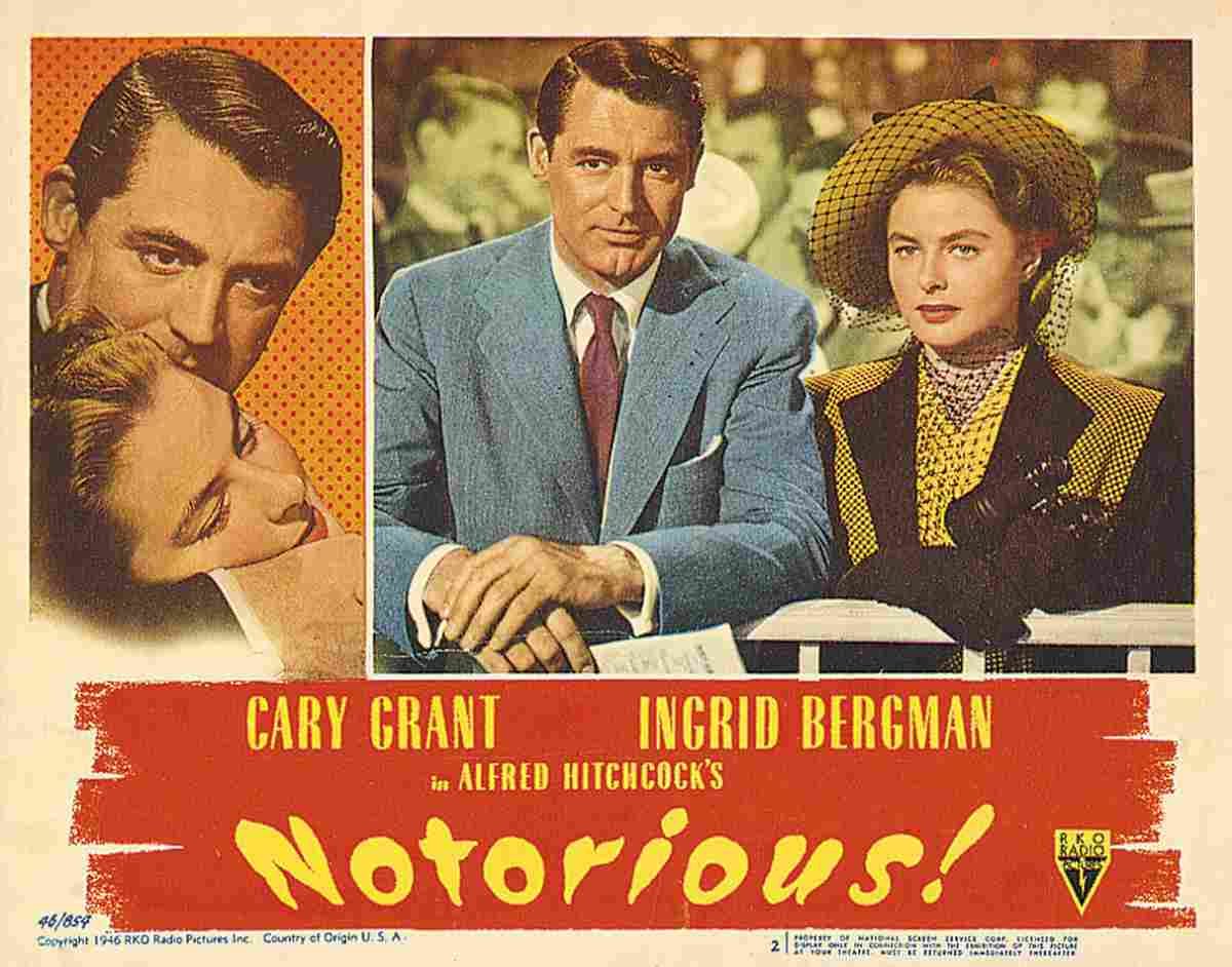 Notorious 09  film star poster A4 Photo Print