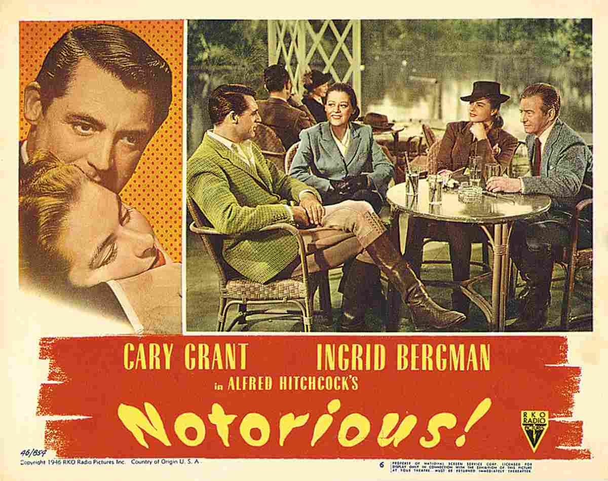 Notorious 11  film star poster A4 Photo Print