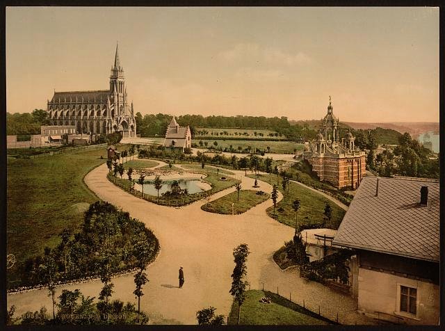 Notre Dame de Bon Secours Rouen Vintage A4 Photo Print