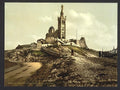 Notre Dame de la Garde Marseilles Vintage A4 Photo Print