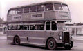 Nottinghamshire Nottingham Double Decker Bus 1950s Vintage A4 Photo Print