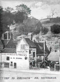 Nottinghamshire Nottingham Jerusalem Inn Vintage A4 Photo Print