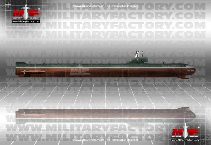 November Class Nuclear Powered Attack Submarine Soviet Union A4 Photo Print