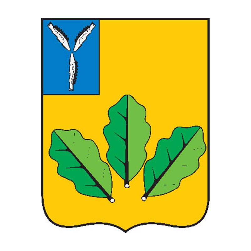 Novoburassky Rayon Coat Of Arms N3904 A4 Photo Print