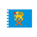 Novolyalinsky Rayon Flag N6256 A4 Photo Print