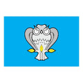 Novyurengoy City Flag N684 A4 Photo Print