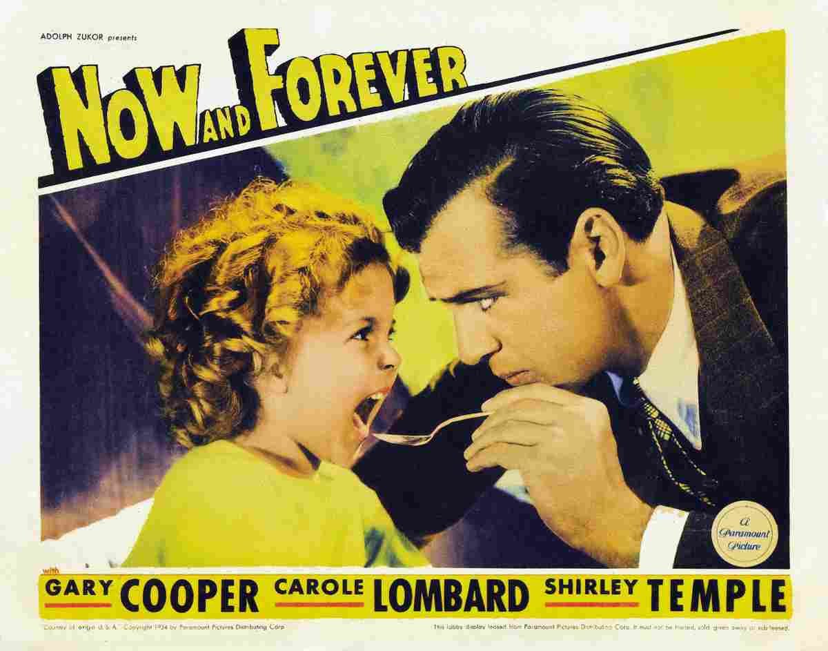 Now and Forever 1934 02  film star poster A4 Photo Print