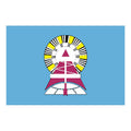 Noyabrsk City Flag N694 A4 Photo Print