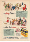 Nucoa Birthday Cake Vintage Retro Advert Ads A4 Photo Print