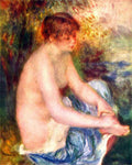 Nude In Blue A4 Photo Print