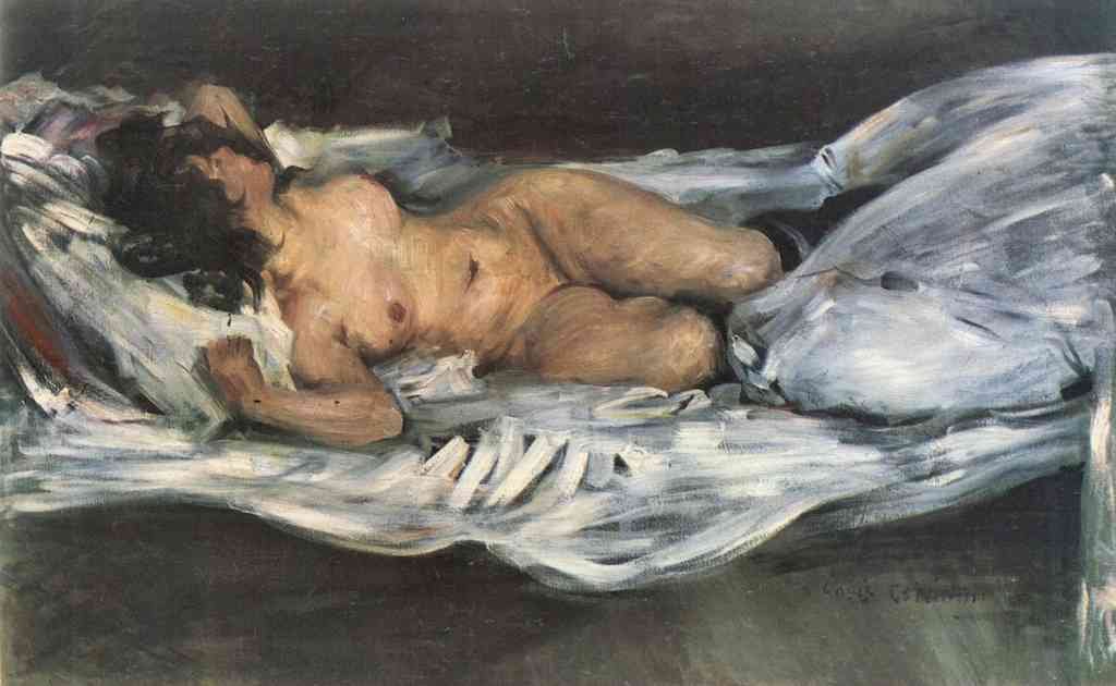 Nude Lovis Corinth Impressionism European A4 Photo Print