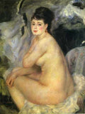 Nude Seated On A Sofa 1876 A4 Photo Print