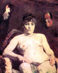 Nude by Toulouse Lautrec A4 Photo Print
