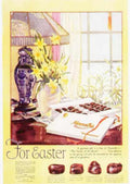 Nunnelly Chocolates Easter Vintage Retro Advert Ads A4 Photo Print