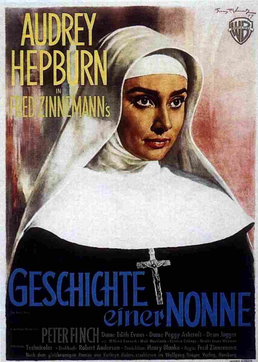 Nuns Story The 03  film star poster A4 Photo Print