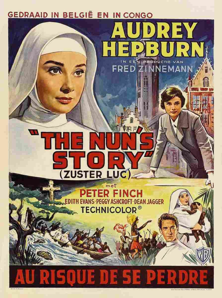 Nuns Story The 04  film star poster A4 Photo Print