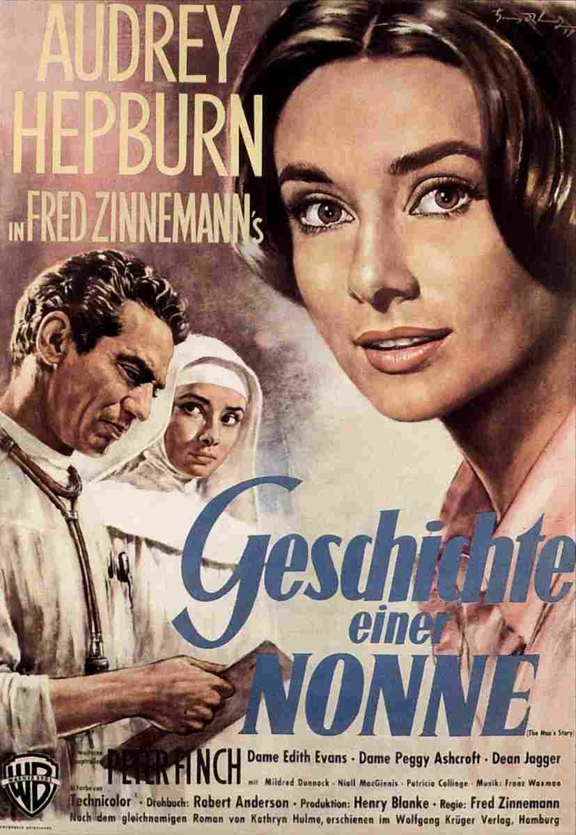 Nuns Story The 07  film star poster A4 Photo Print