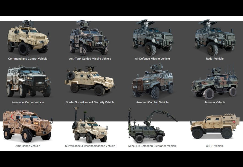 Nurol Ejder Yalcin 4x4 Multipurpose Military Vehicle Turkey 2 A4 Photo Print