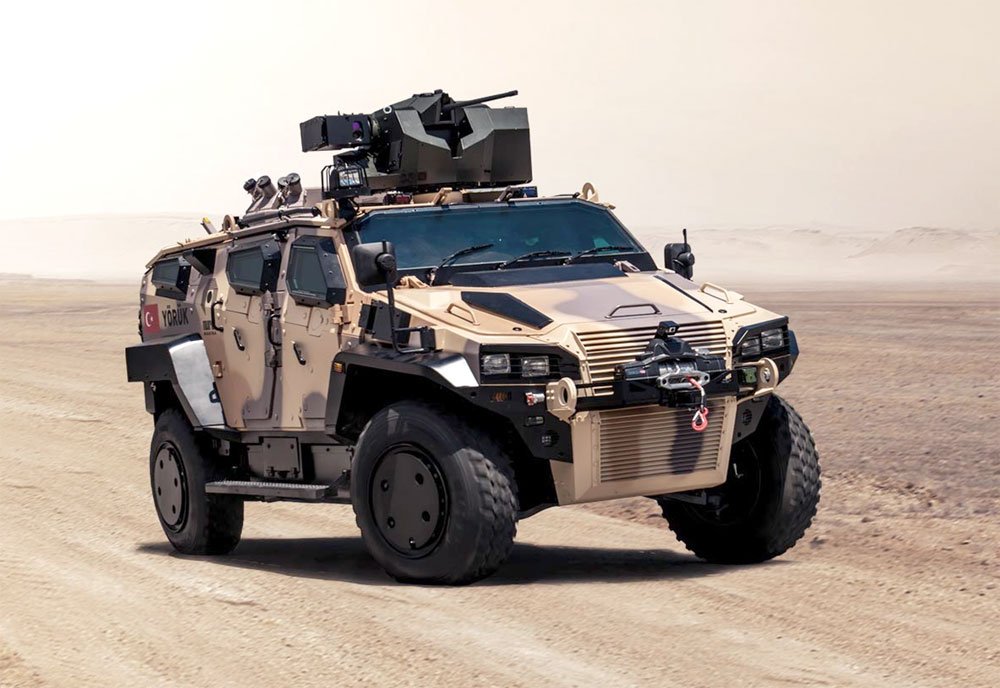 Nurol Nms 4x4 Light Armored Vehicle Turkey A4 Photo Print