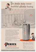 Nursery Heating System Vintage Retro Advert Ads A4 Photo Print