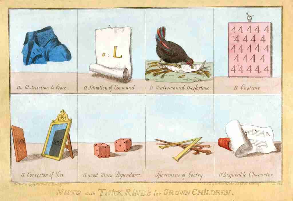 Nuts 1797b Cartoon Joke 001 Vintage A4 Photo Print