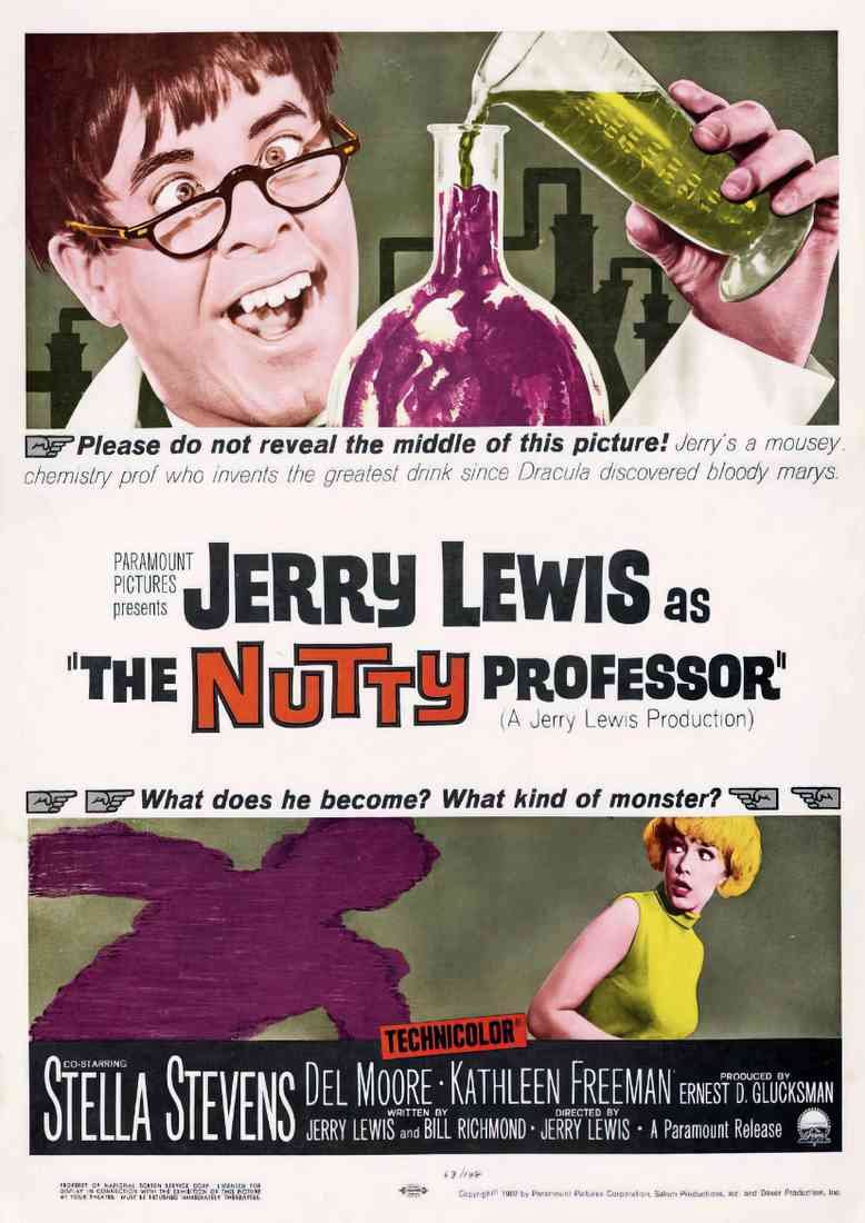 Nutty Professor The 01 Film A4 Photo Print