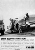 Nylon Tire Protection Vintage Retro Advert Poster A4 Photo Print