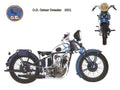 OD Ostner Dresden 1931 motorbike A4 Photo Print