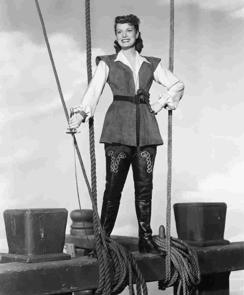 OHara Maureen Against All Flags 1S film star poster A4 Photo Print