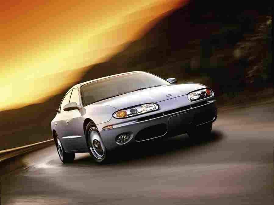 OLDSMOBILE Aurora 3488 12 Car A4 Photo Print